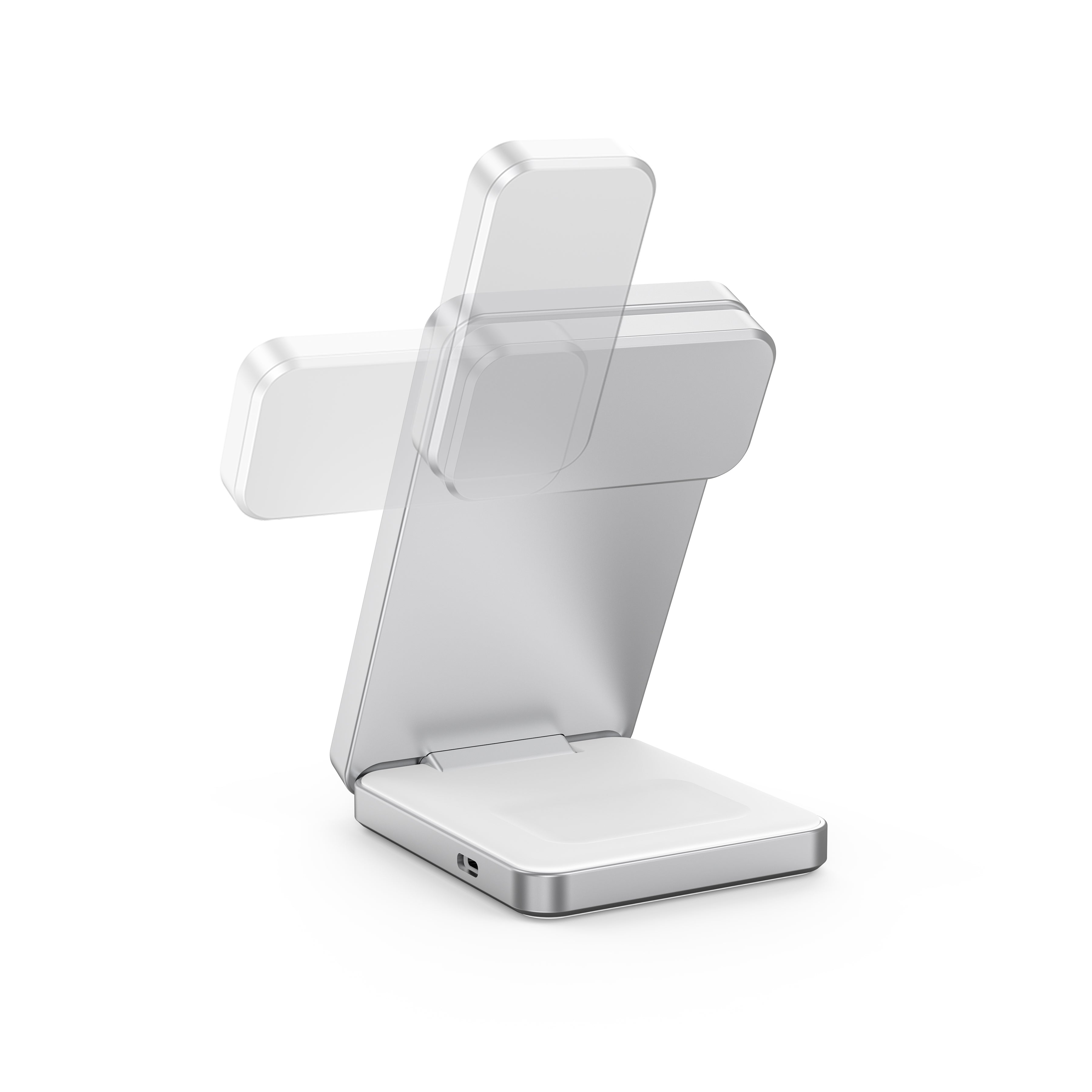 Foldi | 3-in-1 Aluminum Magnetic Wireless Charger (Qi2 Certified)