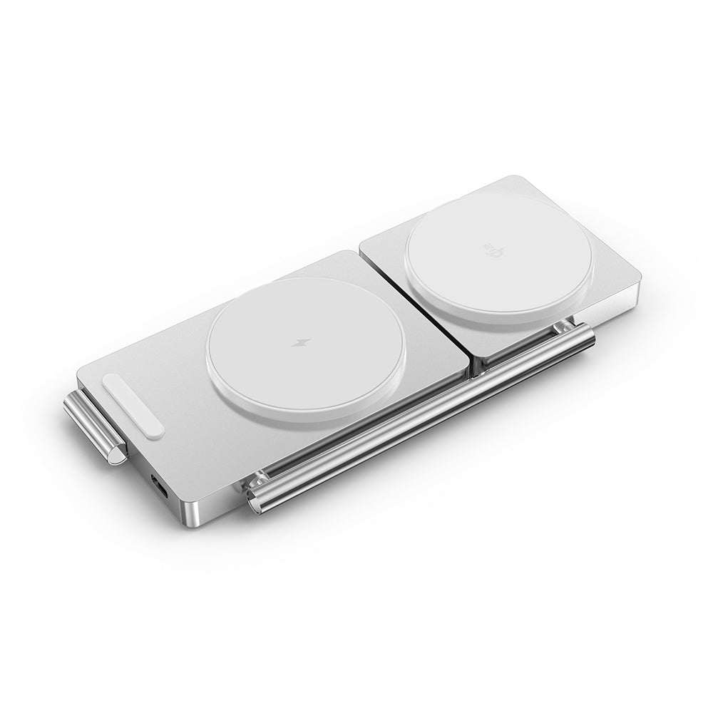 MagStand | 3-in-1 Aluminum Magnetic Wireless Charging Stand (Qi2 Certified)