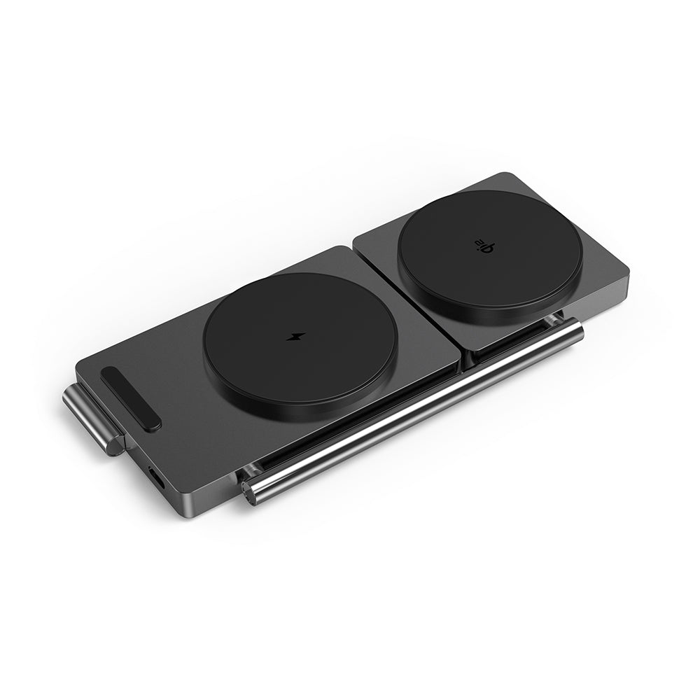 MagStand | 3-in-1 Aluminum Magnetic Wireless Charging Stand (Qi2 Certified)