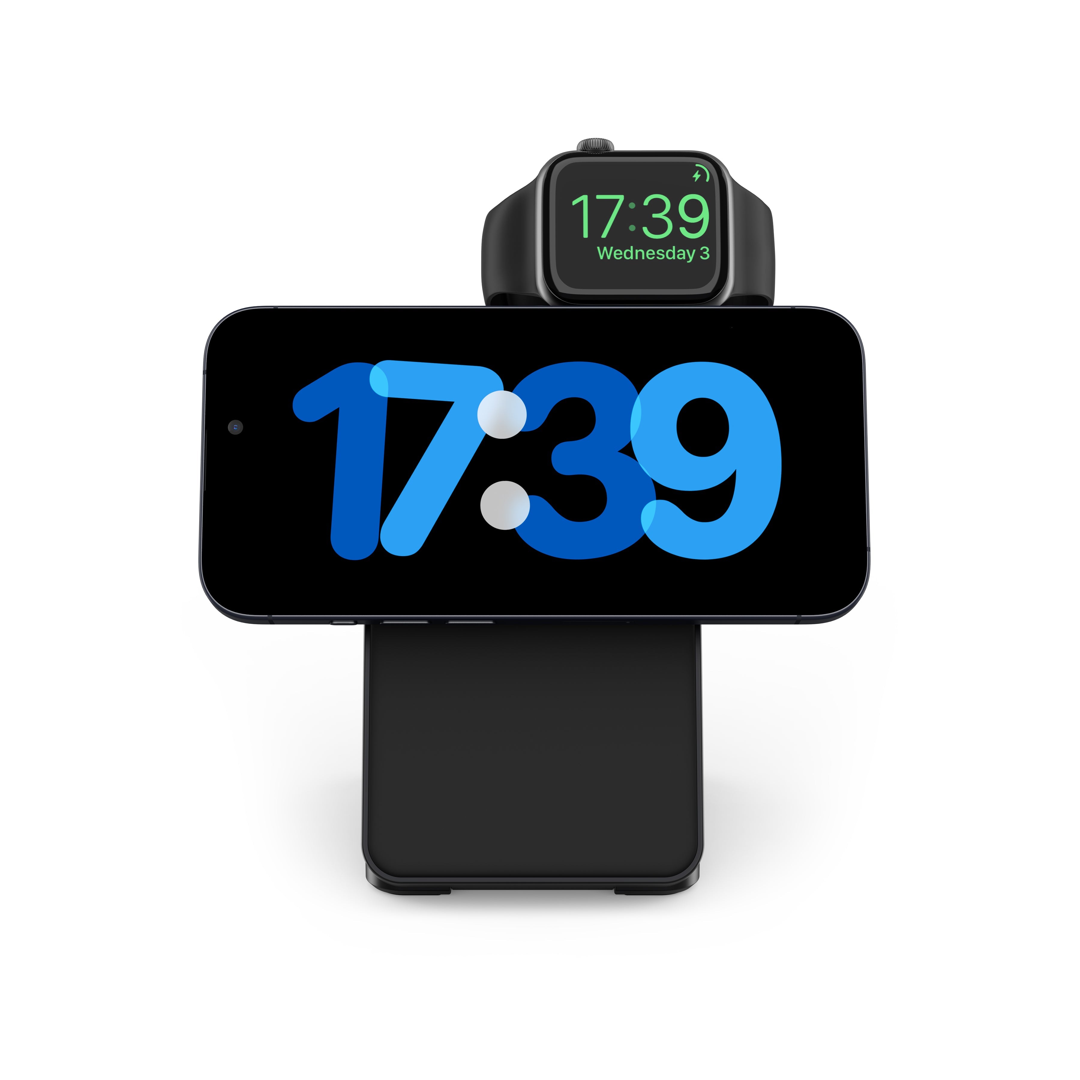Foldi | 3-in-1 Aluminum Magnetic Wireless Charger (Qi2 Certified)