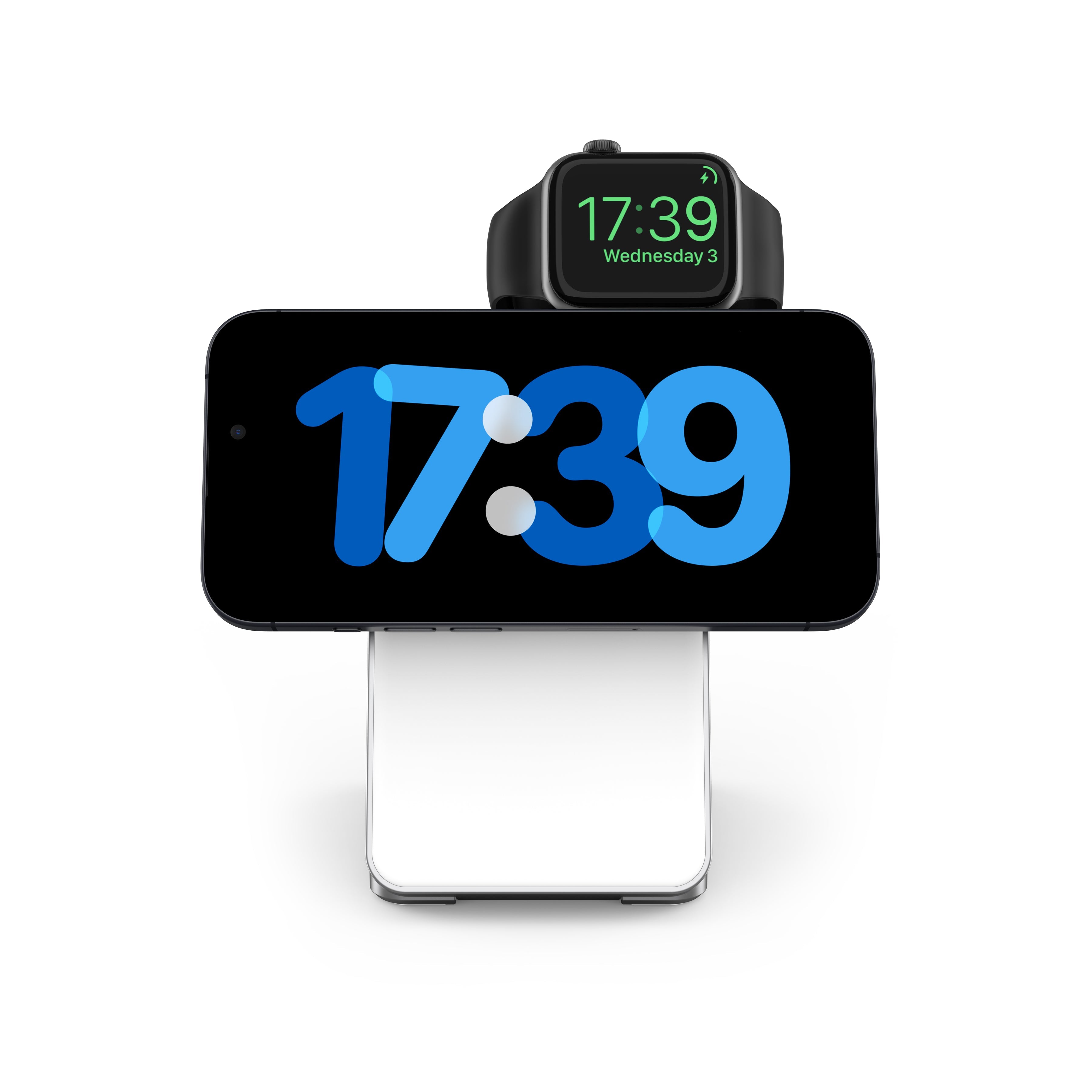 Foldi | 3-in-1 Aluminum Magnetic Wireless Charger (Qi2 Certified)