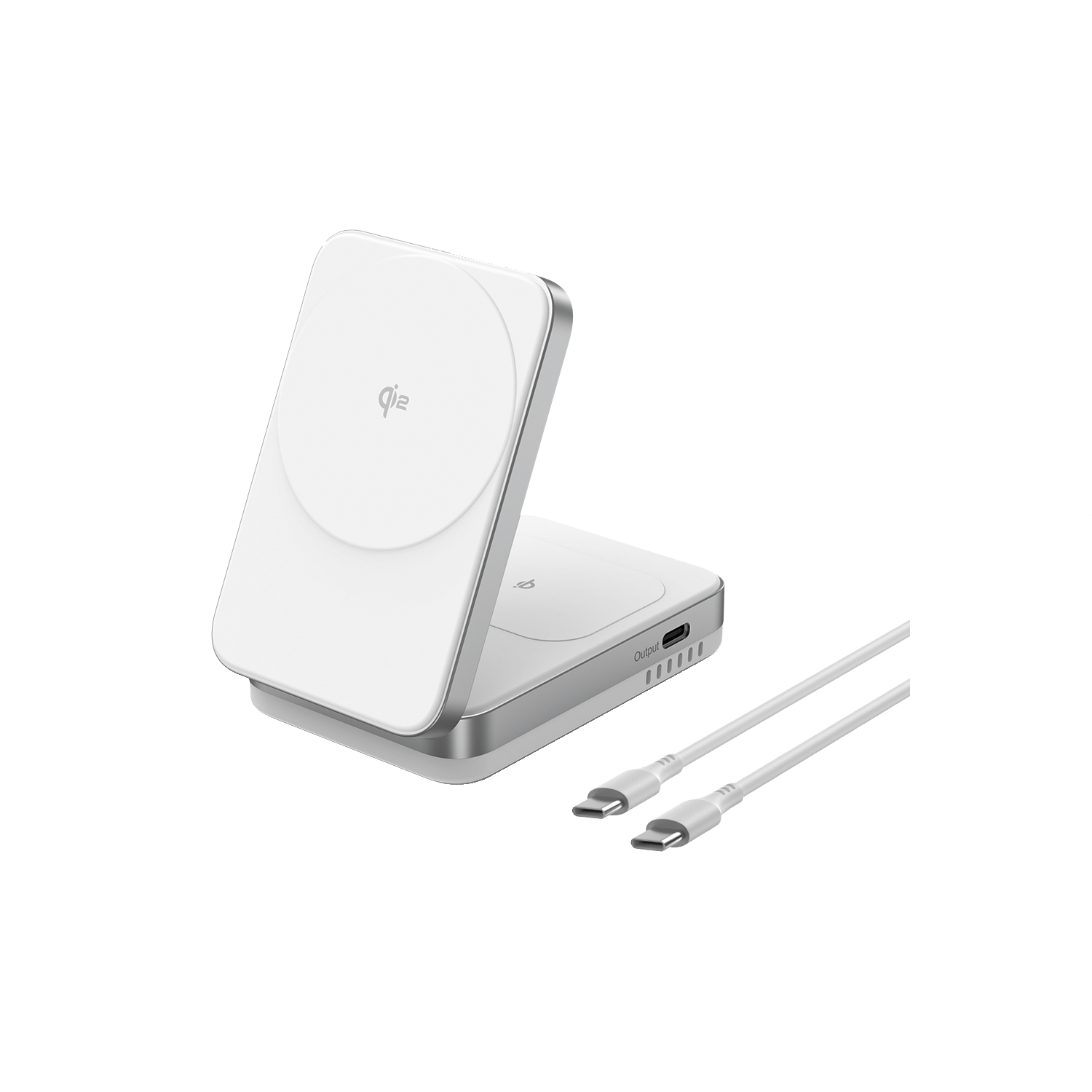 Flexi | 2-in-1 Magnetic Wireless Charger (Qi2 Certified)