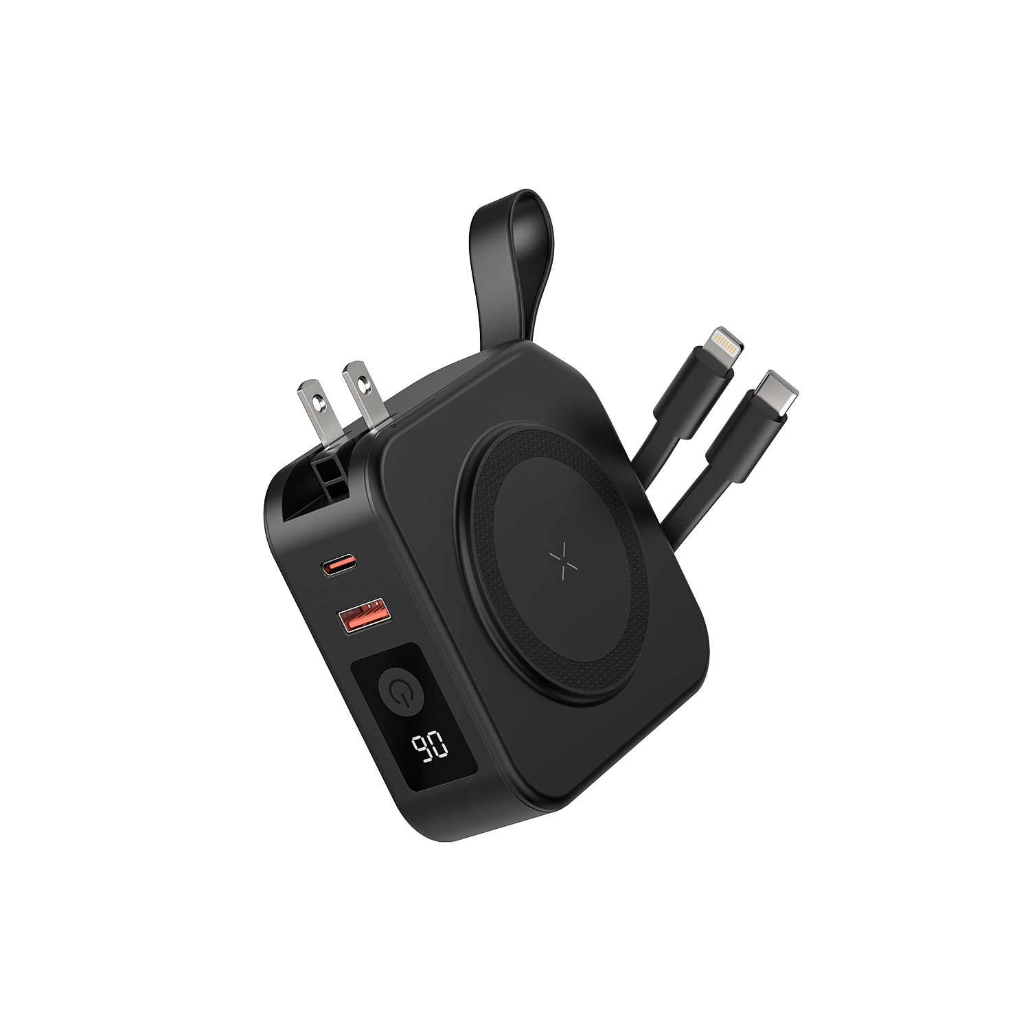 ChargeMax | 5-in-1 Wall Charger with 10000mAh Power Bank