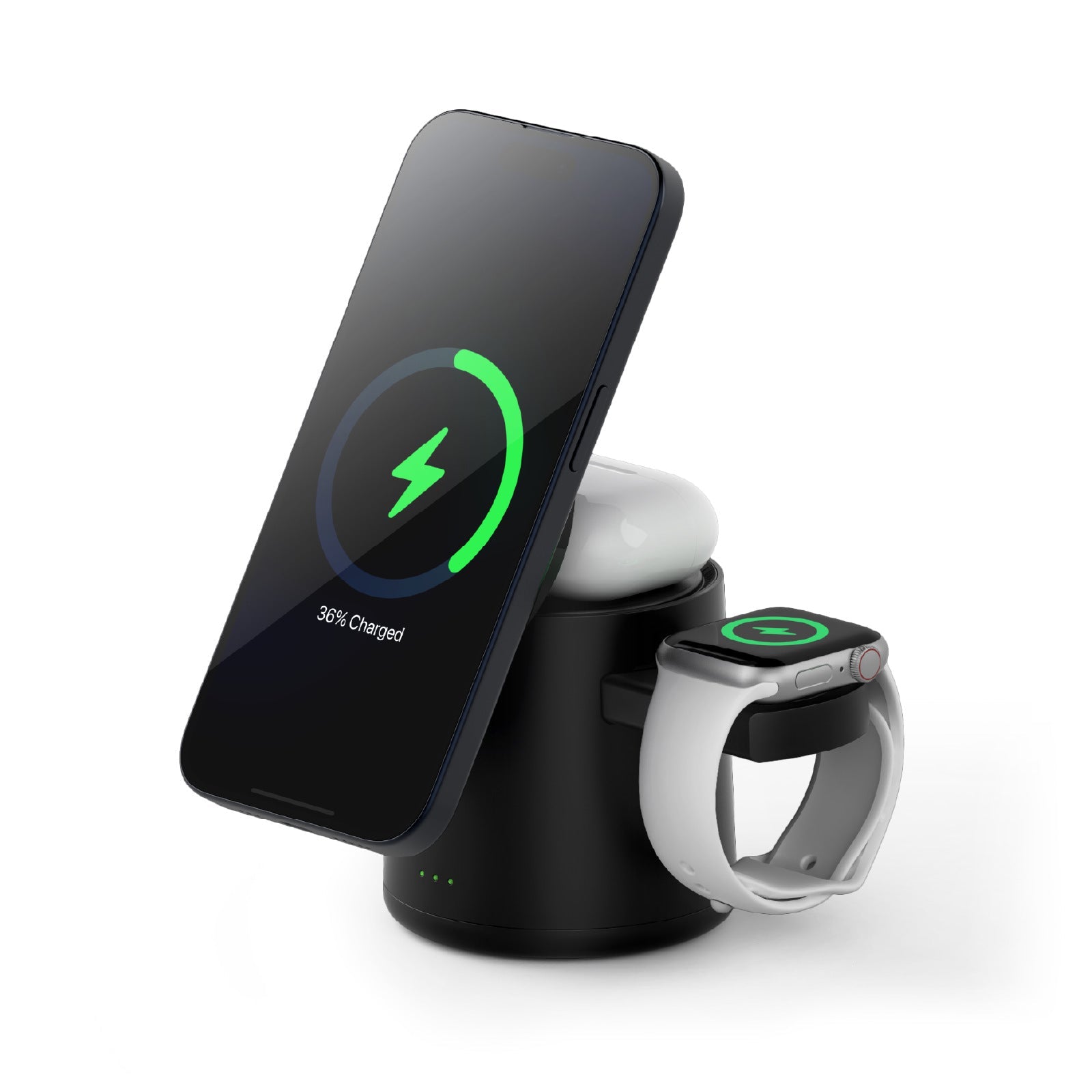 MagDock | 3-in-1 Magnetic Wireless Charging Station